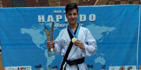 حبیب الله فروتن قهرمان مسابقات قهرمانی کشور هاپکیدو W.H.C گردید
